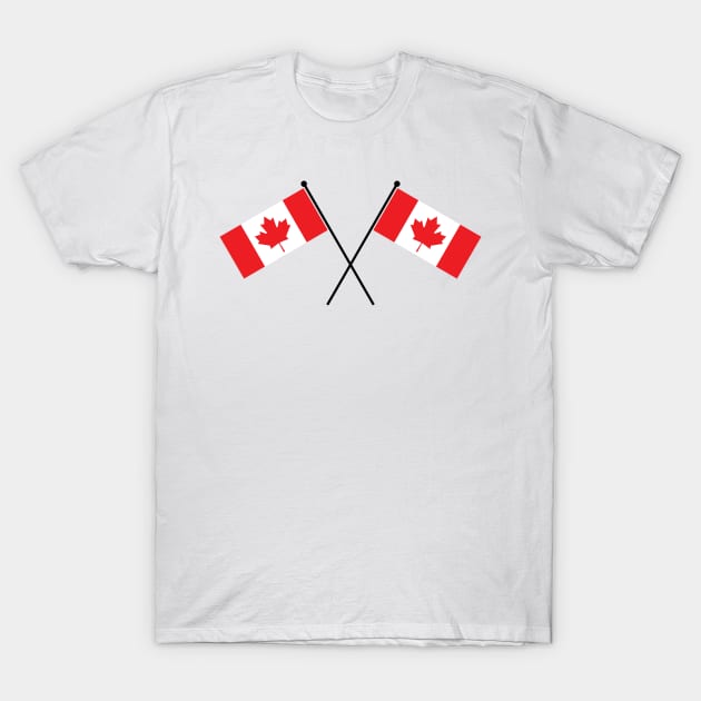 Canada National T-Shirt by Hastag Pos